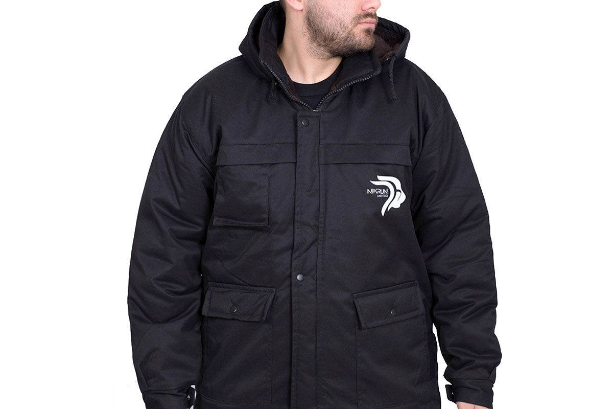 balamode nikrun pro (3) کاپشن مشکی دوجیب