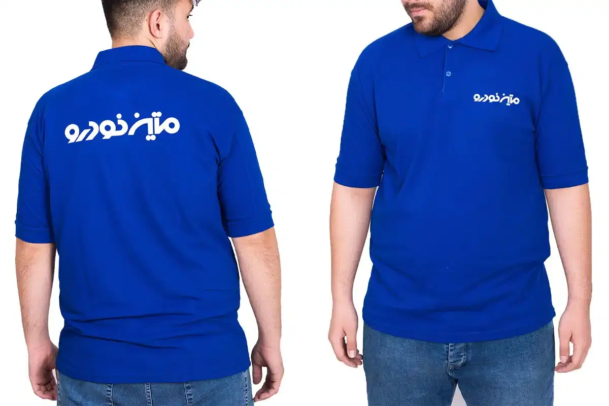 تیشرت با لوگوی متین خودرو