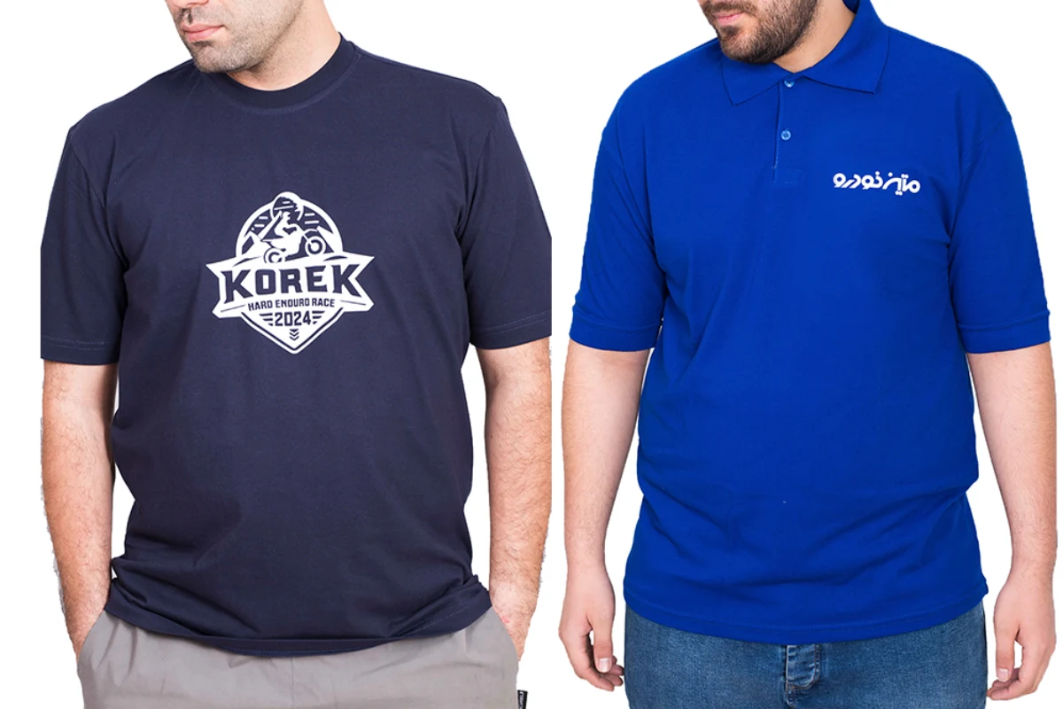 سایزبندی استاندارد تیشرت