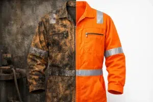 نحوه شستن لباس کار